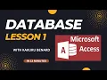 Database Lesson 1