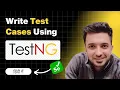 How to write First Test Case in TestNG with Test Priority Description