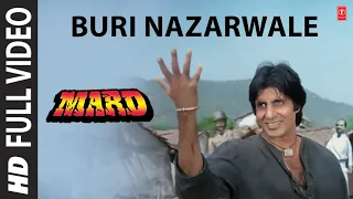 buri nazarwale full video song mard shabbir kumar anu malik amitabh bachchan amrita singh