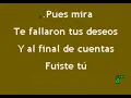 TU LO DECIDISTES KARAOKE ANA GABRIEL
