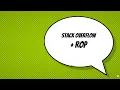 Stack Overflow ROP