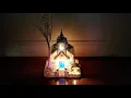 Avon Holiday Splendor Lighted Fiber Optic Church with Christmas Nativity Scene