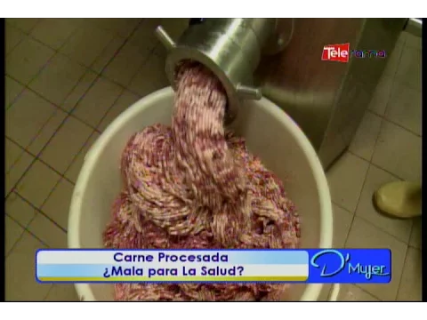 Carne procesada ¿Mala para la salud?
