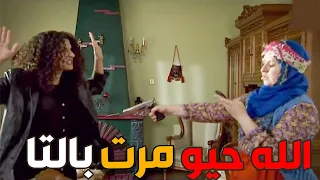 مرت بالتا طلعت اخت رجال و خرطشت سلاحها ضد العصابة   الفريق الاول دندنها