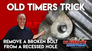 Download How to remove a broken bolt in a deep hole | remove broken bolt in recessed hole MP3