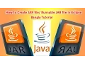 How to create an Executable Jar File in Eclipse with a Java Bangla Tutorial