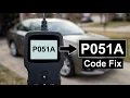 How To Fix P051A Code - Crankcase Pressure Sensor Circuit