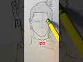 How to draw face Jmarron
