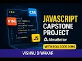 First Capstone Project at AlmaBetter JavaScript Project Demo in Hindi Vishnu Diwakar