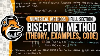 Bisection Method Theory Examples Codes Numerical Methods