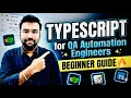 TypeScript for QA Automation Engineers Full Beginner Guide