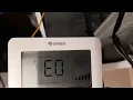 Error code E0 Error cod E6 in Gree airconditioner Inverter