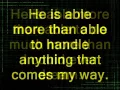 He Is Able More Than Able