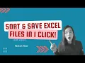 Automate Splitting Excel Data Into Multiple Files And Sheets Based On Column Values