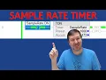 Programming a Sample Rate Timer in an Allen Bradley PLC