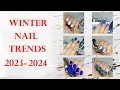 TOP WINTER NAIL TRENDS 2023 I Tried Them ALL Perfect Nails at Home