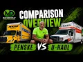 Comparison Overview Penske Vs U-Haul