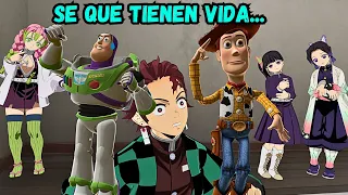 ¿Y si Toy Story existiera en Demon Slayer? 😂