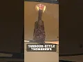 Tandoor style thomahawk in de kamado bbq - Primogrill xxl - droog pekelen
