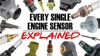 EVERY ENGINE SENSOR EXPLAINED - MAF MAP IAT TPS 02 NOx EGT