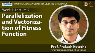 Lec 25 Parallelization and Vectorization of Fitness Function