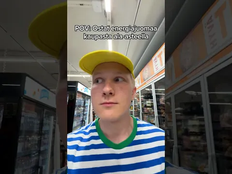Video Thumbnail: POV: Ostat energiajuomaa kaupasta ala-asteella