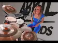 La La Love You y Monsieur Periné - Las medusas no tienen corazón (drum cover) | María Villaverde