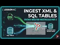 Ingesting XML Files SQL Database Tables in Pentaho PDI Lesson 6