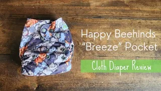 Happy Beehinds Breeze Pocket Cloth Diaper Review LainasLife