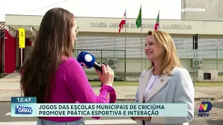 Criciúma abre a 5ª edição dos Jogos das Escolas Municipais