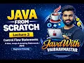 Java Control Statements Lec-3 If If-Else Else-If Loops Jumping stat JavaWithVaibhavMastar