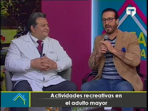 Actividades recreativas en el adulto mayor