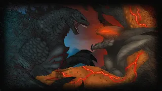 Destrodary Godzilla VS MUTO Prime | ANIMATION | EPIC BATTLE