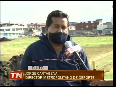 Mejoras de canchas barriales son bien recibidas y generan trabajo