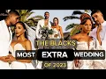 FLASHBACK To The Most Extra Wedding of 2023 - Top Highlights From KJ Smith and Skyh Black Wedding