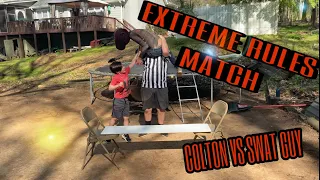 extreme rules match fan event 4