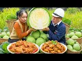 Download Lagu Harvest Giant Cabbage with Husband to Sell, Taking Care of Animals, Gardening, Cooking with Family