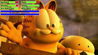 garfield gets real 2007 hotel muncie escape scene with healthbars 2 2