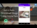 How to download image with AsyncTask - Android Tutorial