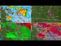 Big Supercell creating Tornados Valdosta GA 2022