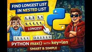 Find the Longest List in Python Nested List Python max with key len Explained