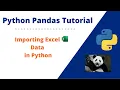 How to Import Excel data in Python Pandas Getting Excel Data in Python Pandas