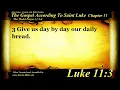 The Gospel of Luke Chapter 11 - Bible Book 42