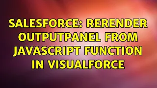Salesforce reRender outputPanel from javascript function in visualforce
