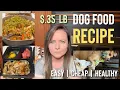 Easy Healthy Dog Food Recipe 35 lb