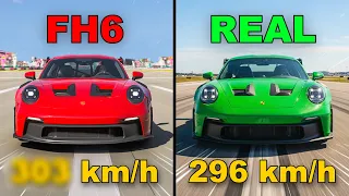 Porsche 911 GT3 RS: Real Life Vs Forza Horizon 6