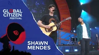 Download Shawn Mendes Performs Youth with John Legend | Global Citizen Festival NYC 2018 MP3