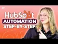 Create your first HubSpot workflow HubSpot automation workflow tutorial for beginners