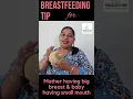 Download Lagu Breastfeeding Tip for moms with big breast having baby with small mouth
