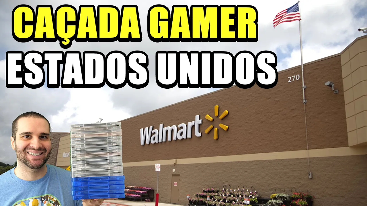 Caçada Gamer No Walmart e Loja De Usados Dos Estados Unidos
